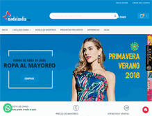 Tablet Screenshot of modalandia.com